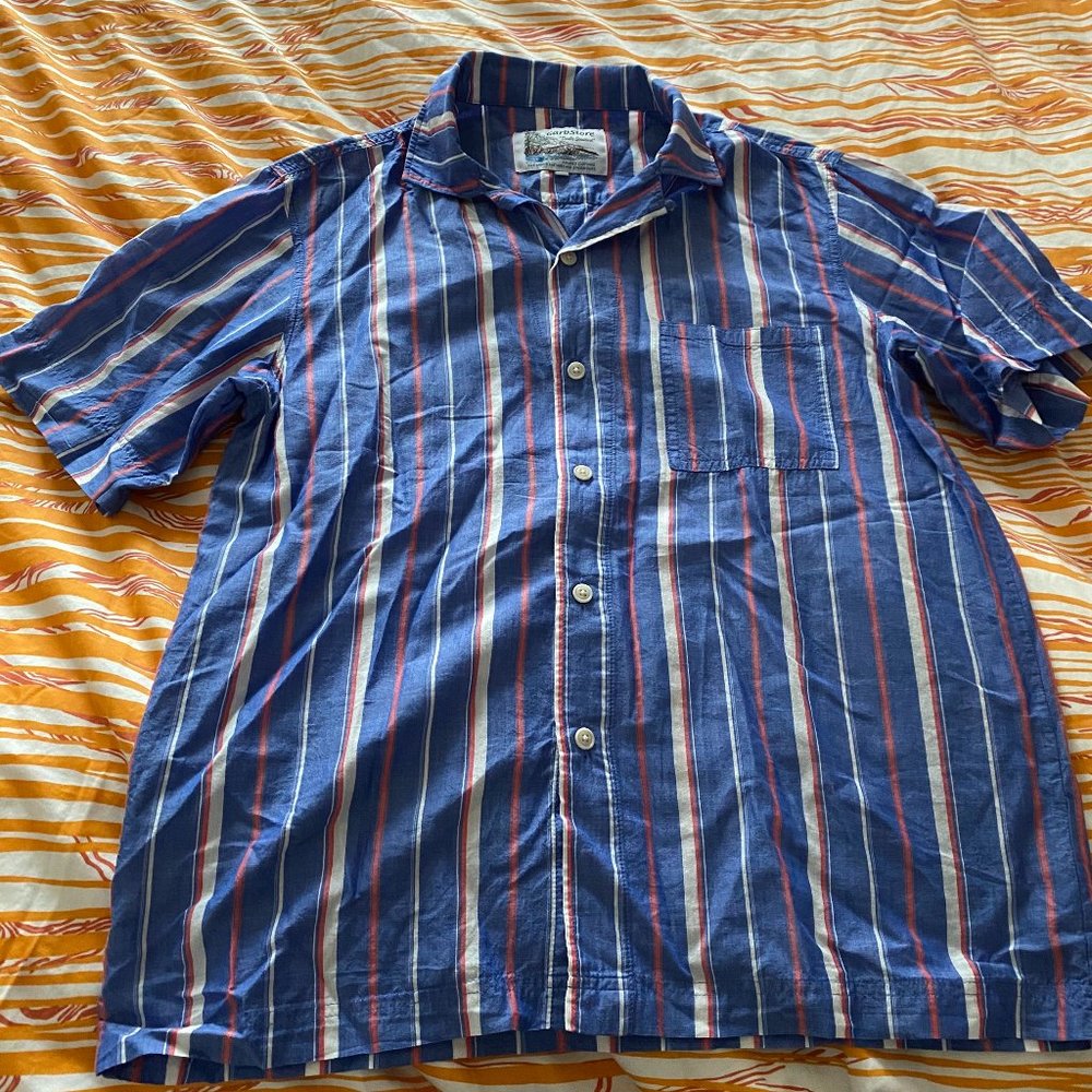 Garbstore "Double Standard" Short-Sleeve Button Up Shirt - "Men's" Small